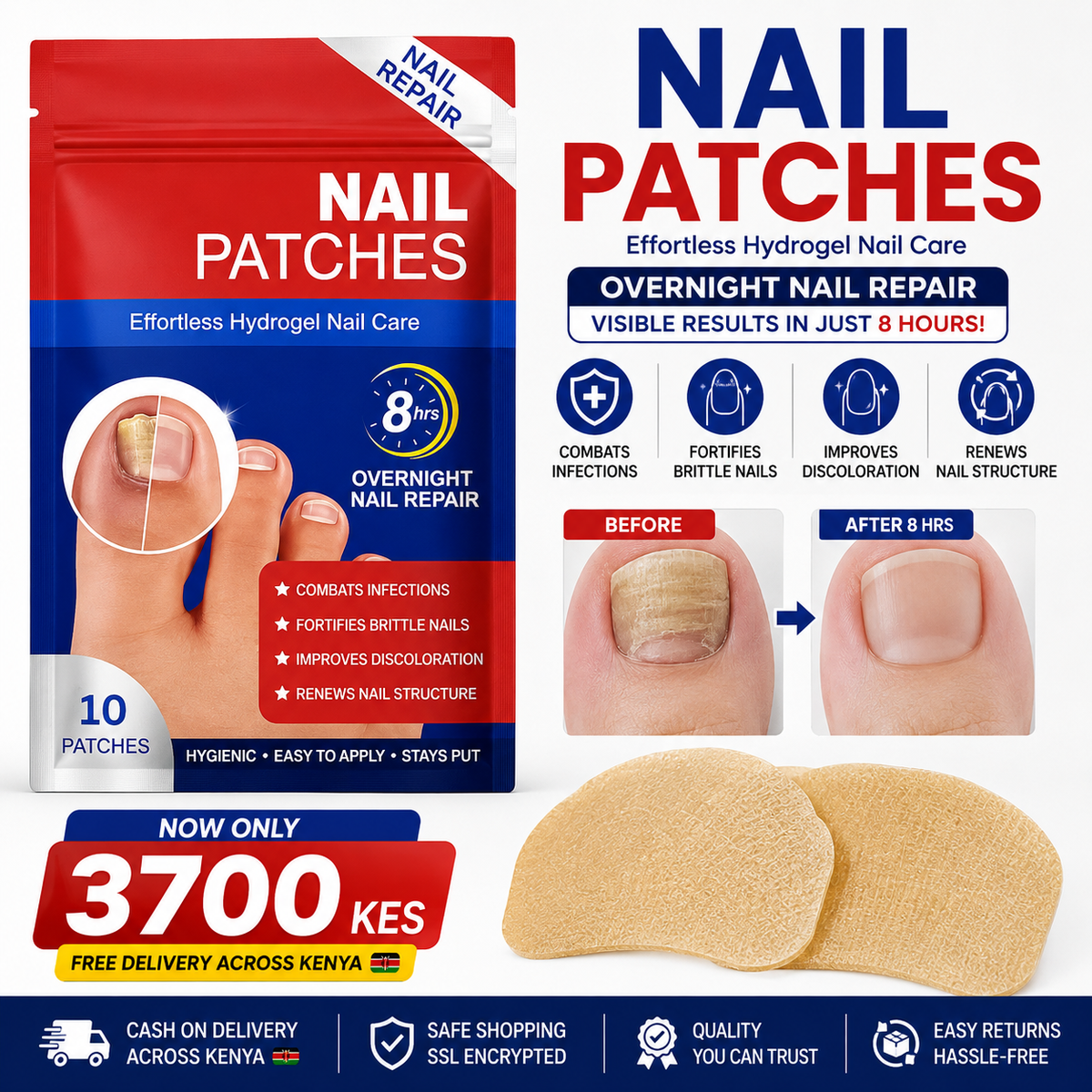 Fungal Nail Treatment Patches